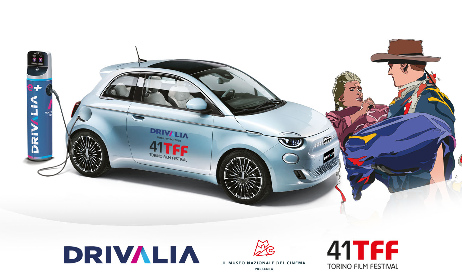 Drivalia is the mobility partner of the Torino Film Festival - CA Auto Bank  - Corporate Site